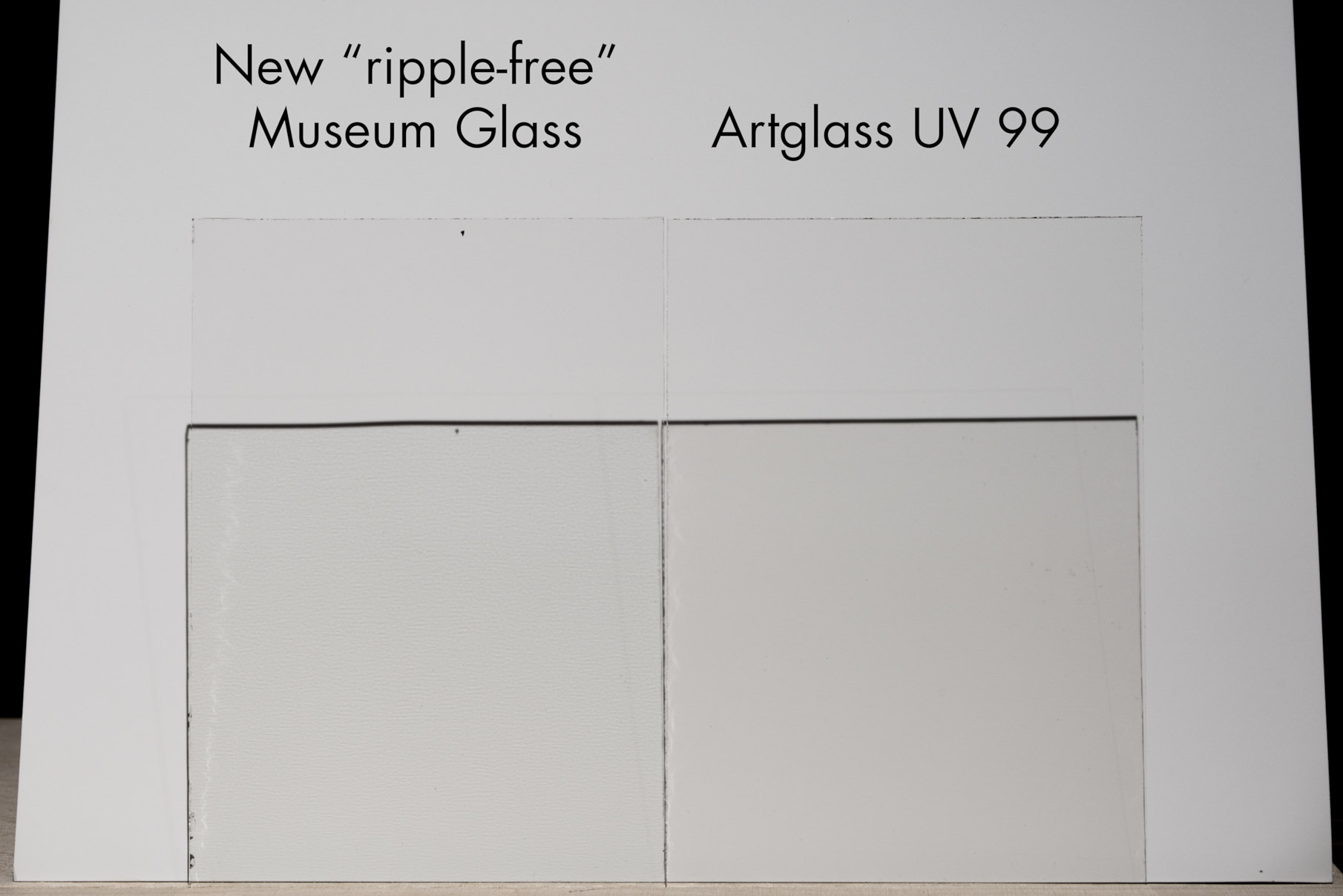 Antireflection Picture Framing Glass Part 2 CACAO EDITIONS